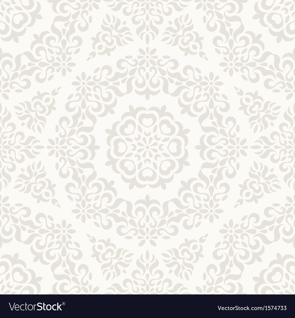 Seamless ornate retro pattern Royalty Free Vector Image