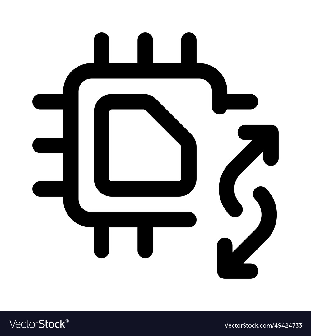 Transferring data using a micro processing unit