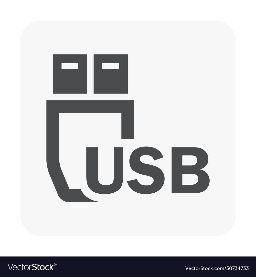 Usb data icon