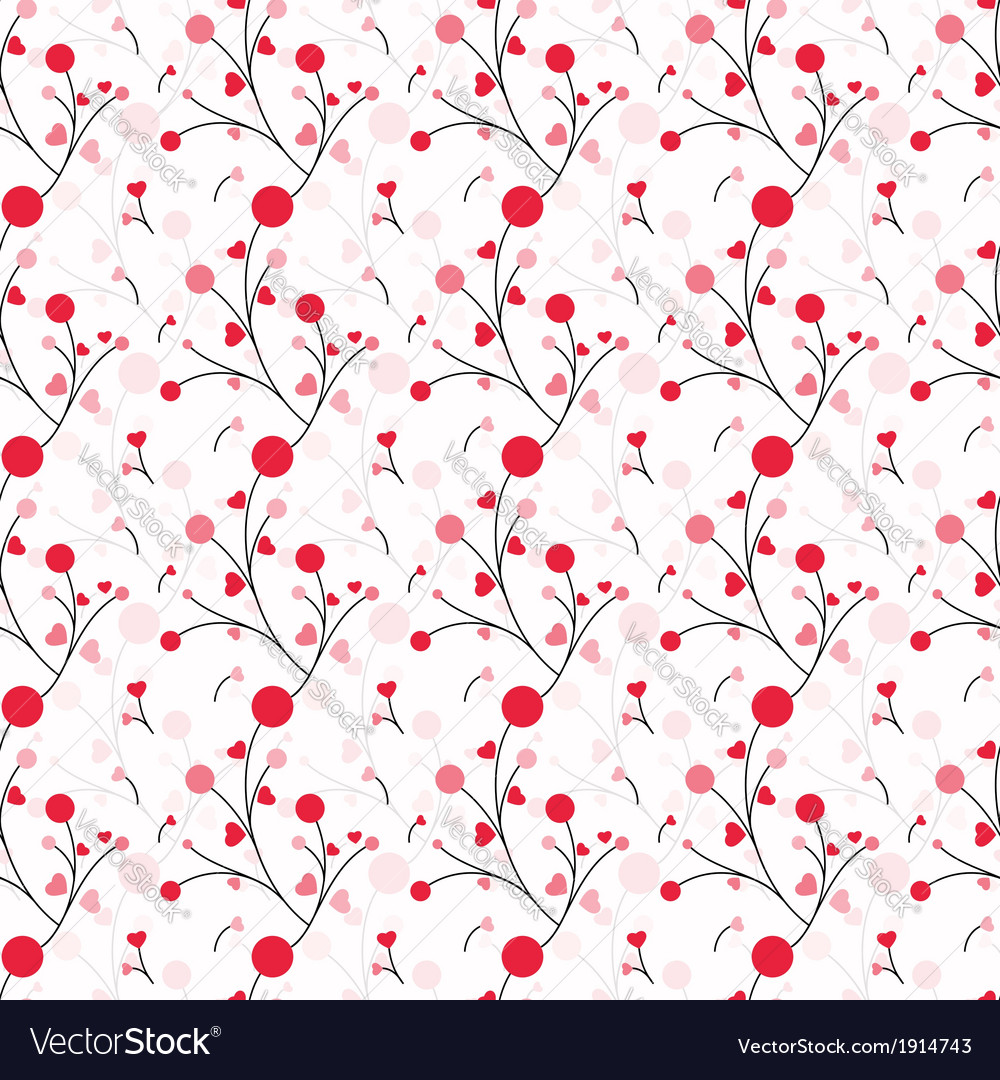 Springtime colorful flower seamless pattern