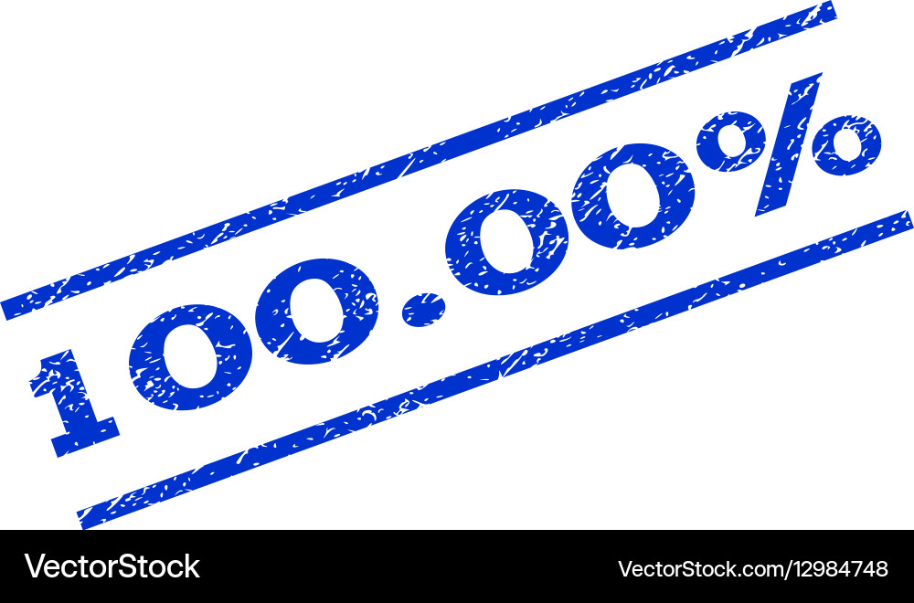 10000 percent watermark stamp Royalty Free Vector Image