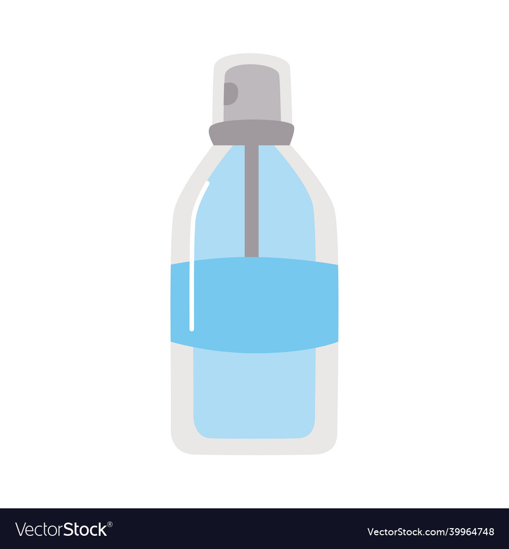 Lotion splash bottle Royalty Free Vector Image