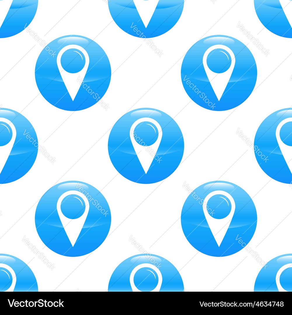 Map pointer sign pattern Royalty Free Vector Image