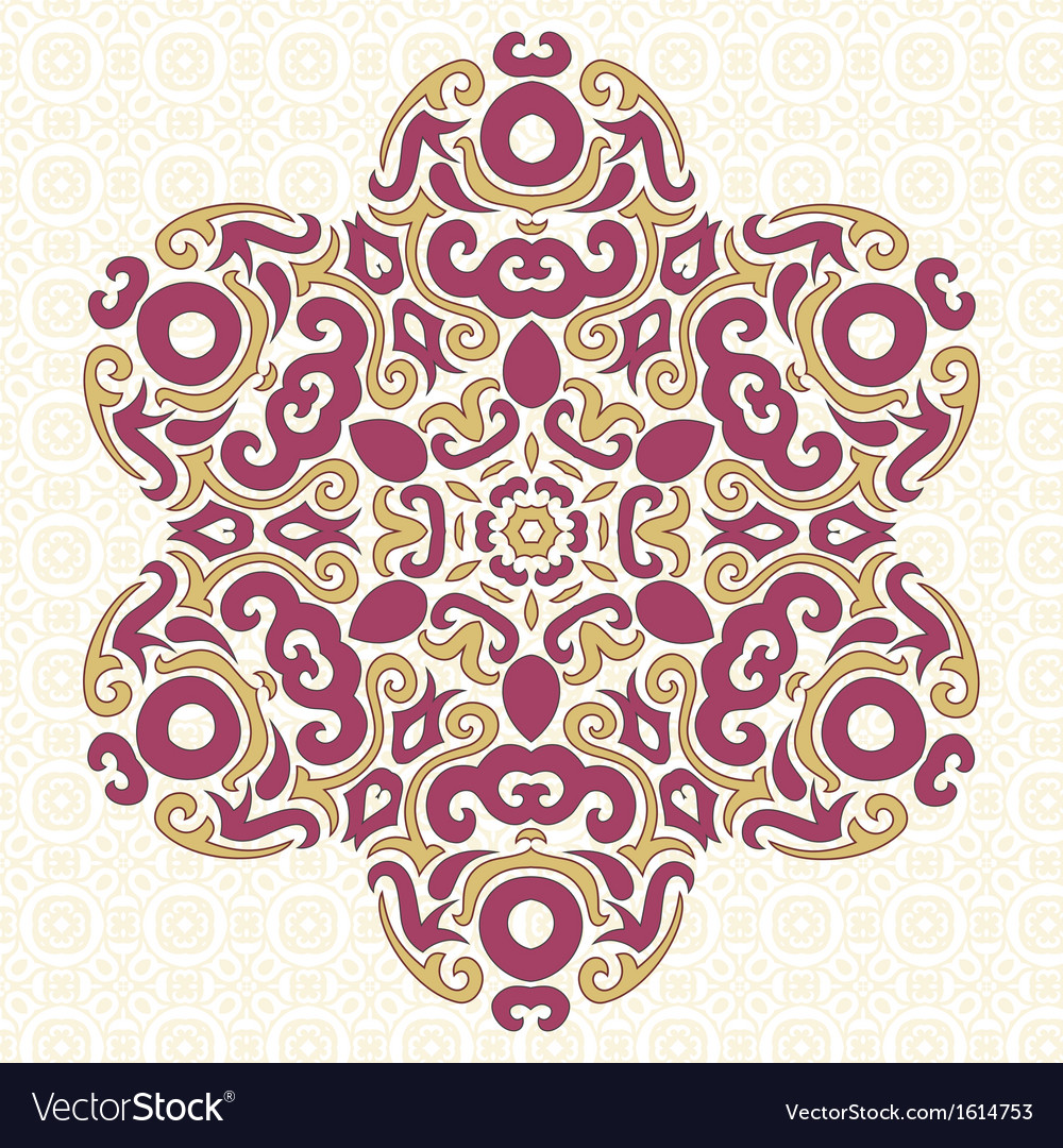 Abstract ornament in tribal style