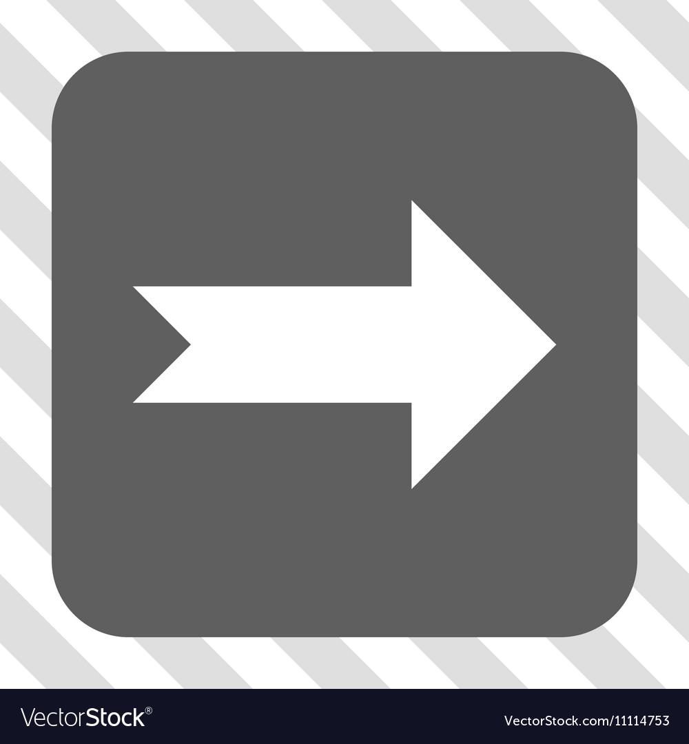 Arrow right rounded square button
