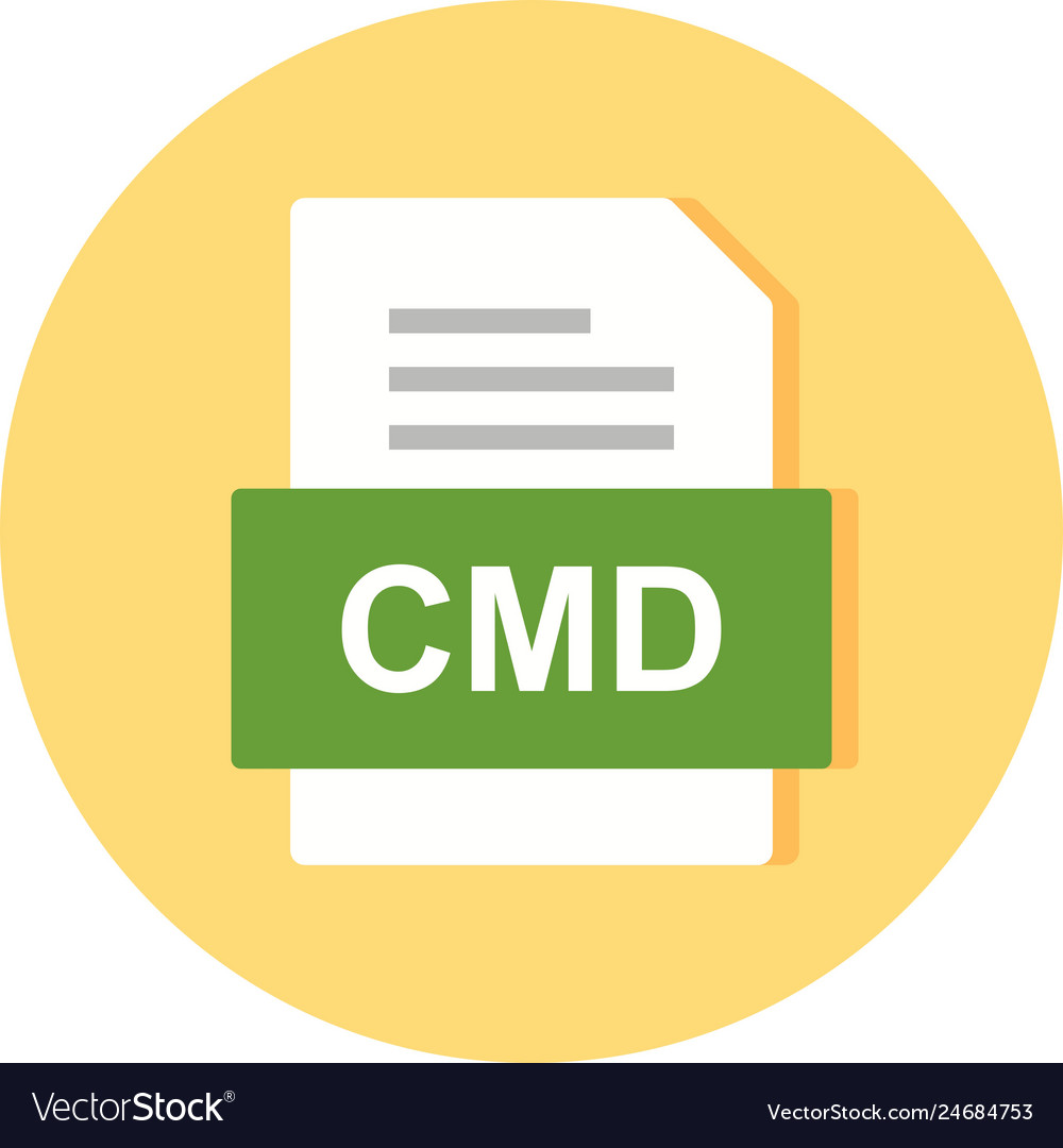 Cmd file document icon