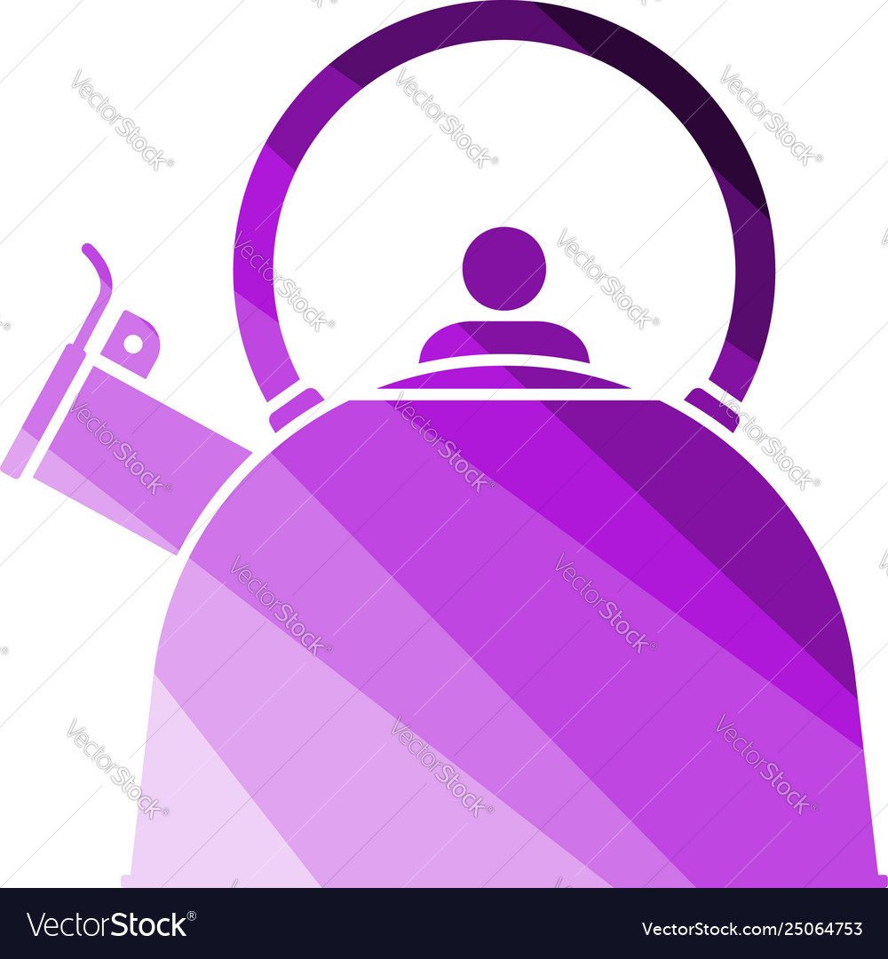 Kitchen kettle icon Royalty Free Vector Image - VectorStock