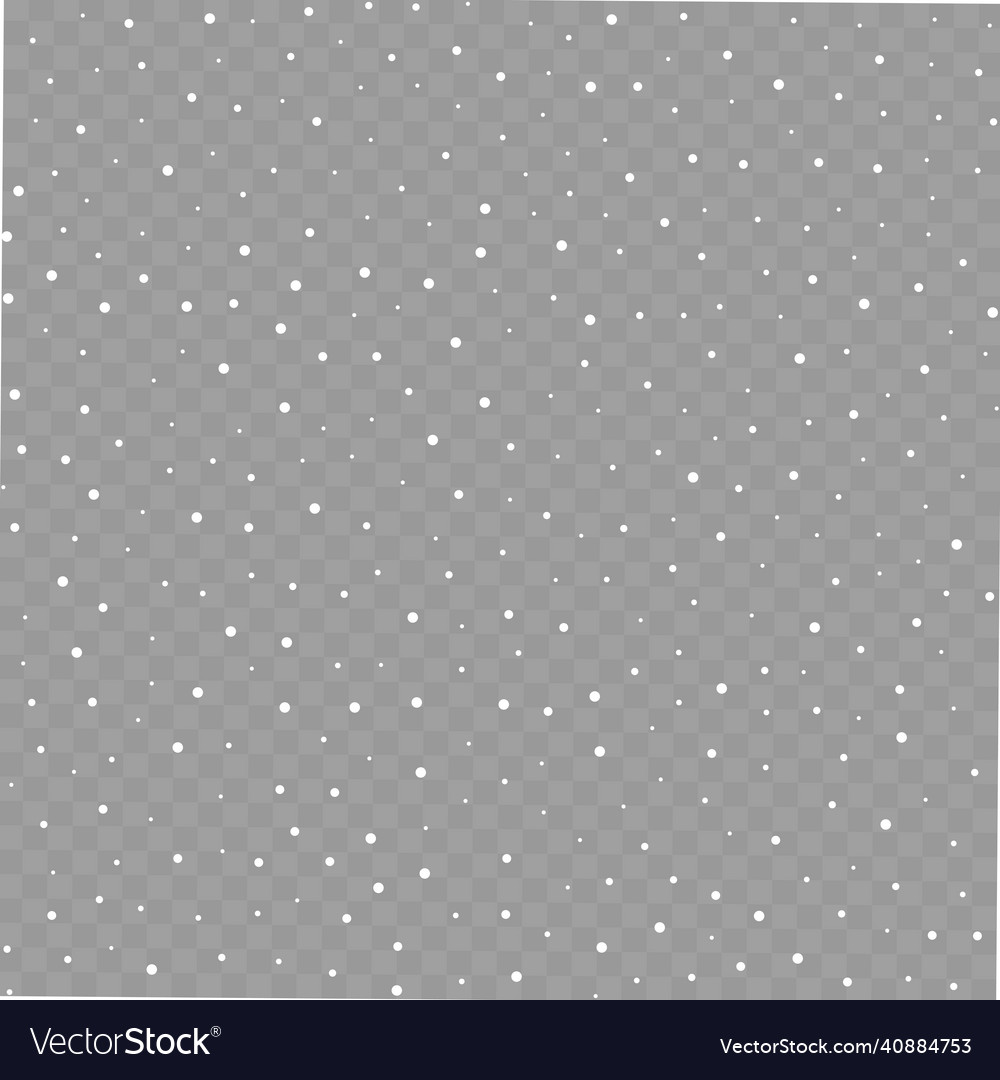 Seamless pattern with falling snowflakes vector image Seamless pattern with falling snowflakes
