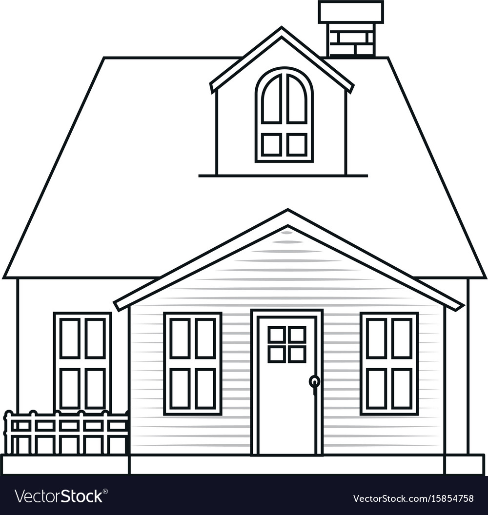 House icon image Royalty Free Vector Image - VectorStock