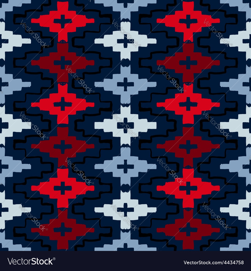 Native american geometric pattern