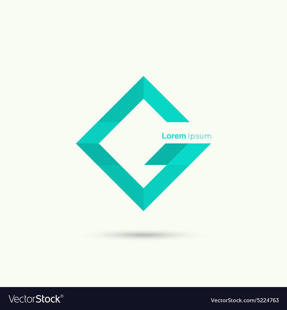 Abstract logo design template Royalty Free Vector Image