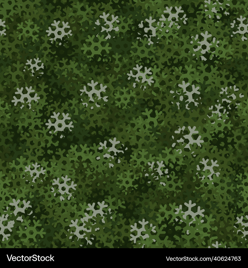 Seamless pattern multicolored snowflakes Vector Image