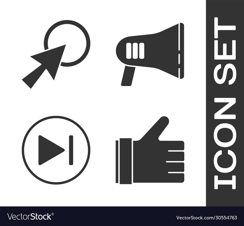 Set hand like arrow cursor fast forward