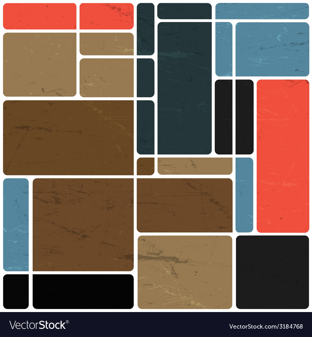 Abstract block design template Royalty Free Vector Image