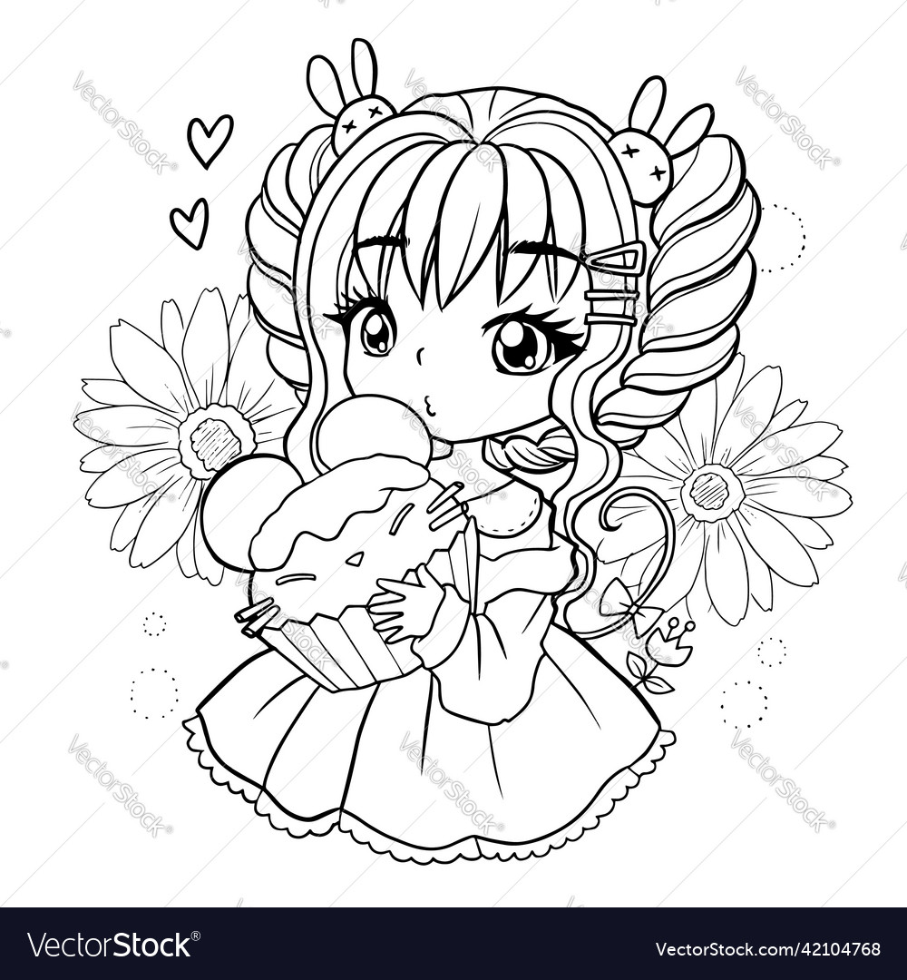 cute anime couple coloring pages