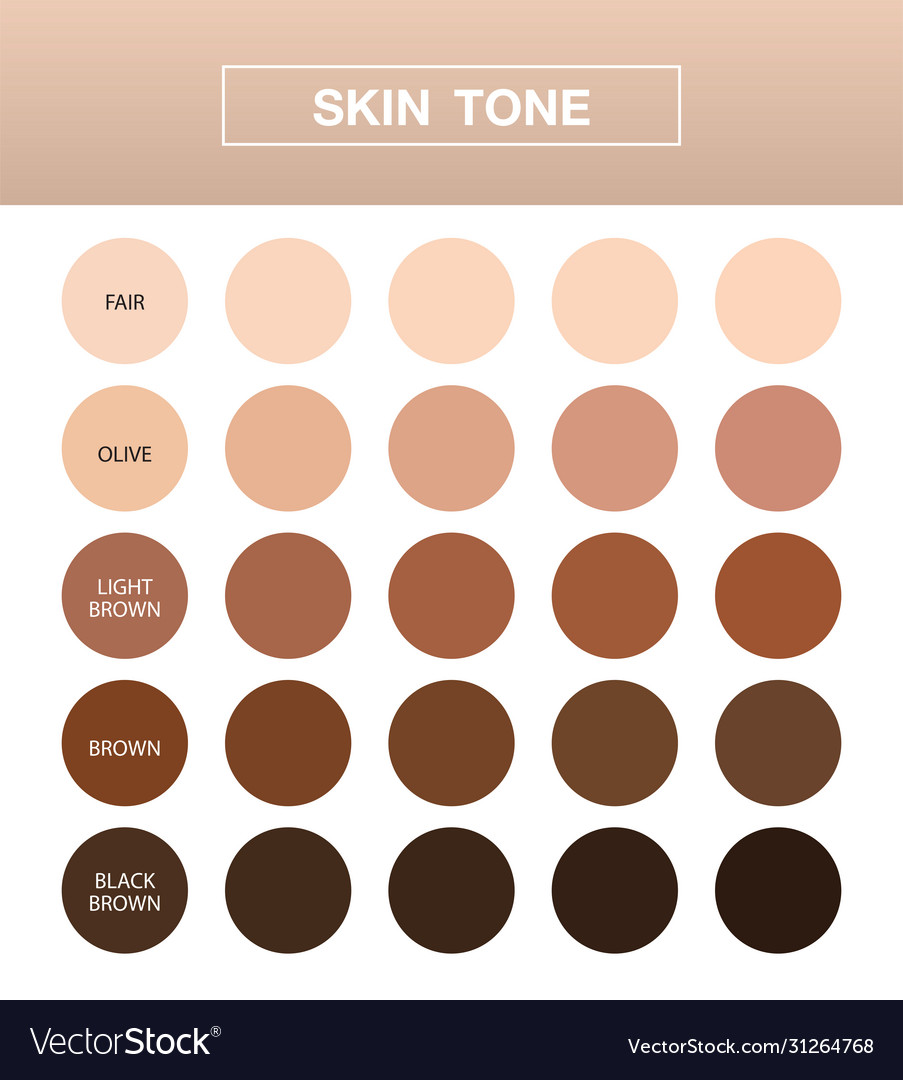 Kurzes Leben Geist Golden Fair Skin Tone Chart Halterung Brigg Single