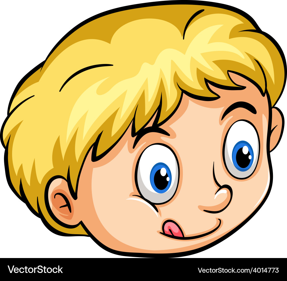 A young boy Royalty Free Vector Image - VectorStock