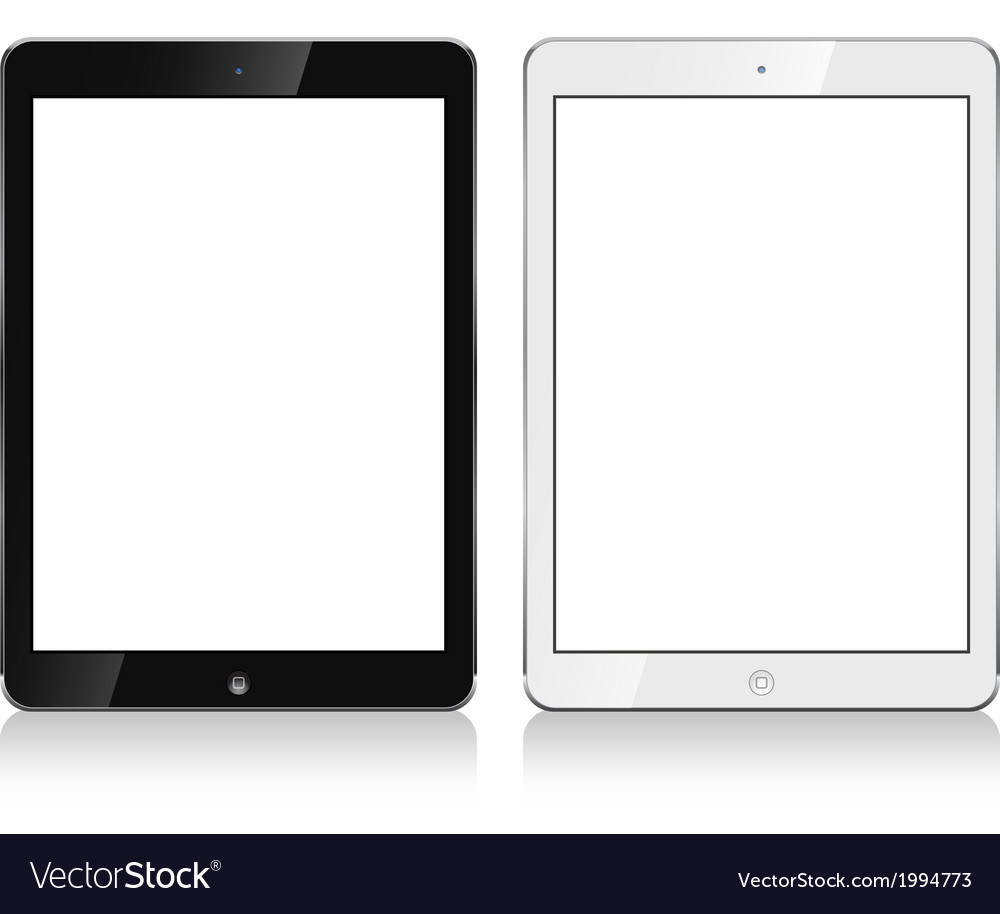 IPad Air iPad Pro Royalty Free Vector Image - VectorStock