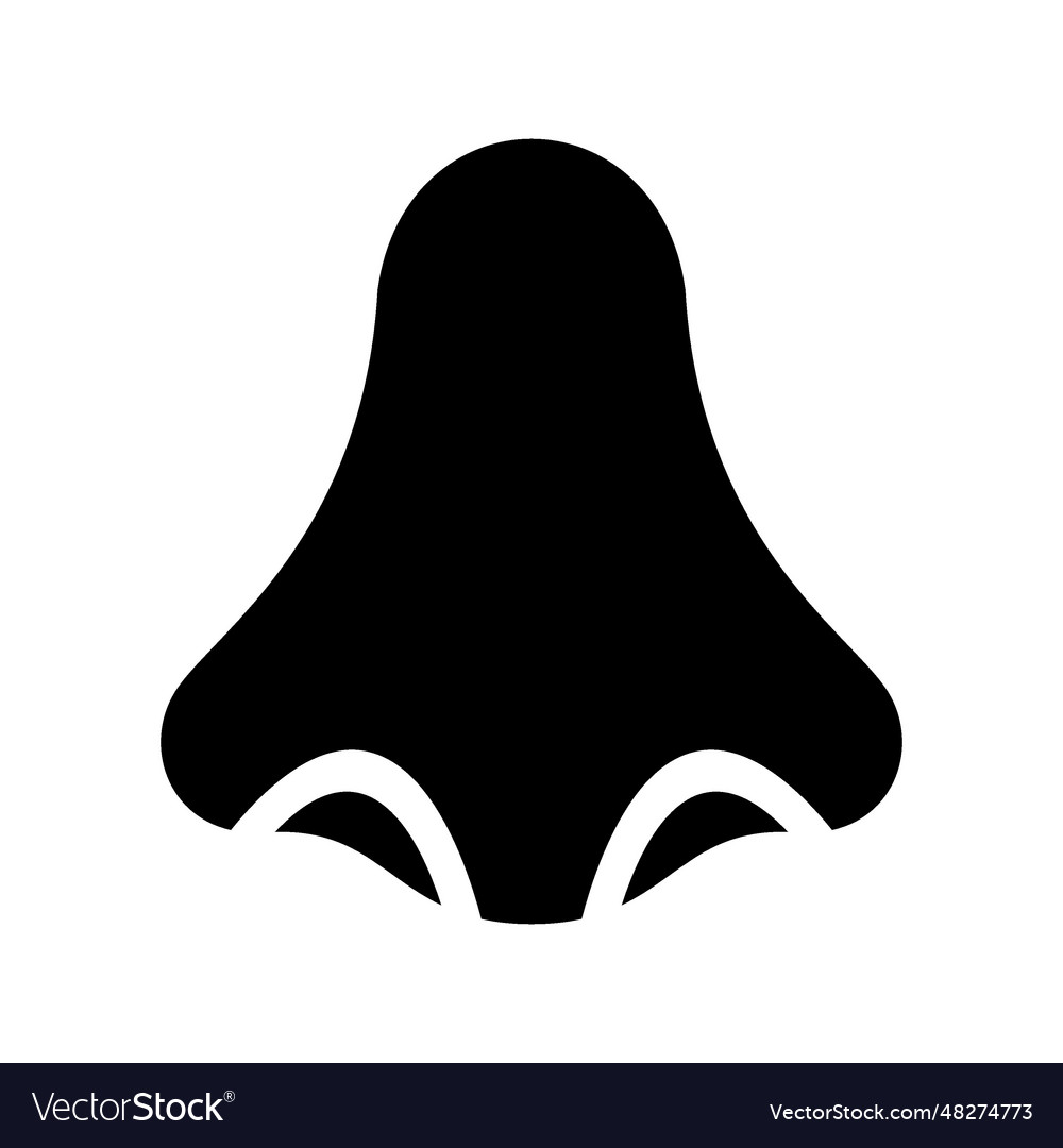 Nose icon Royalty Free Vector Image - VectorStock