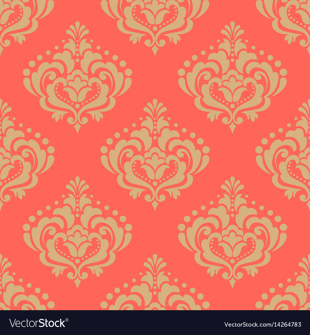 Damask seamless pattern background classical