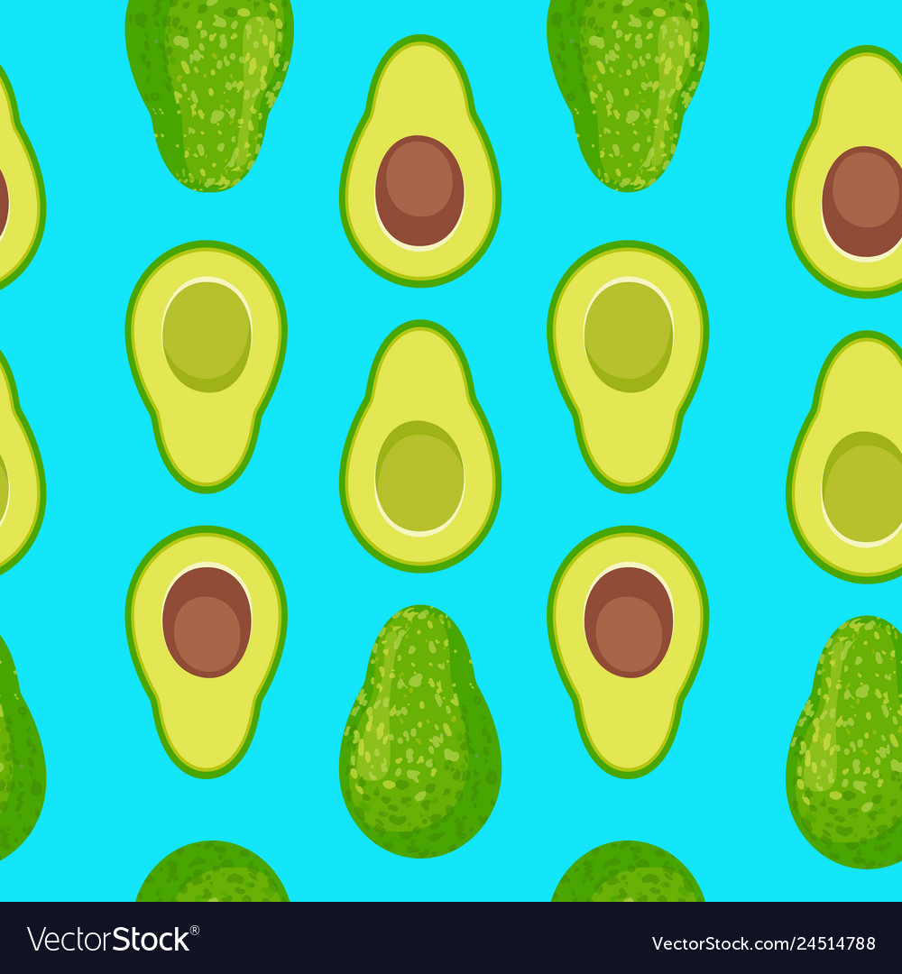 Avocado Nahtlose Muster