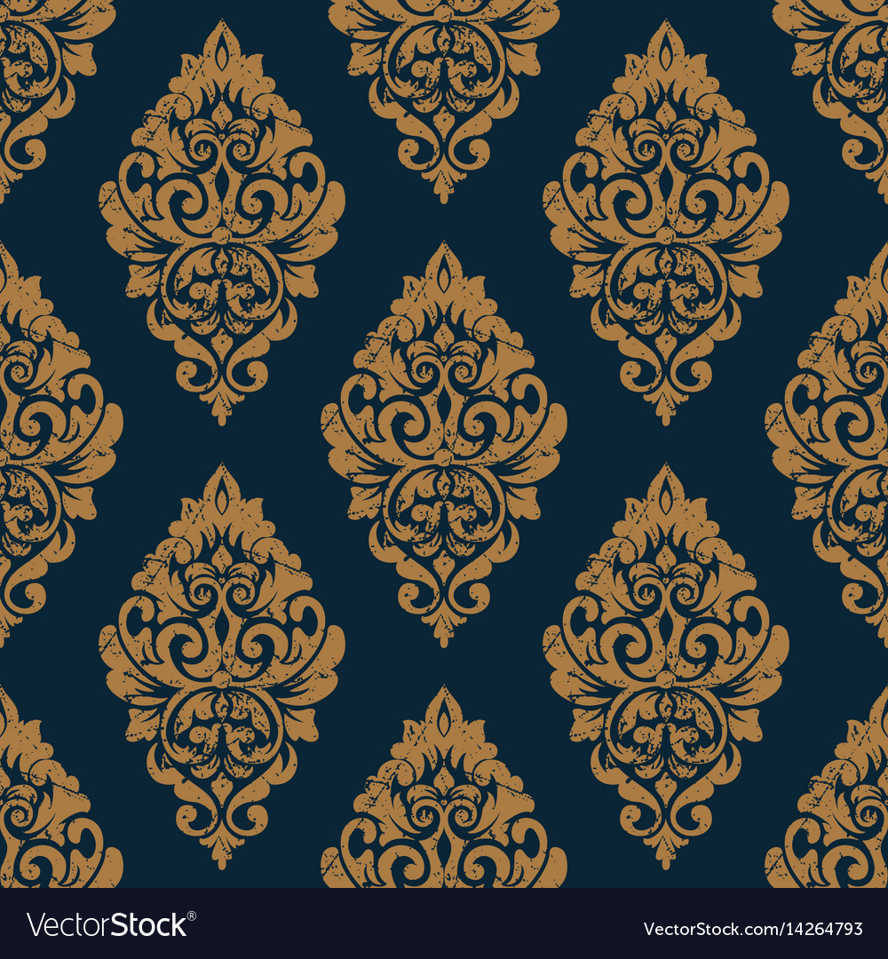 Damask seamless pattern background classical