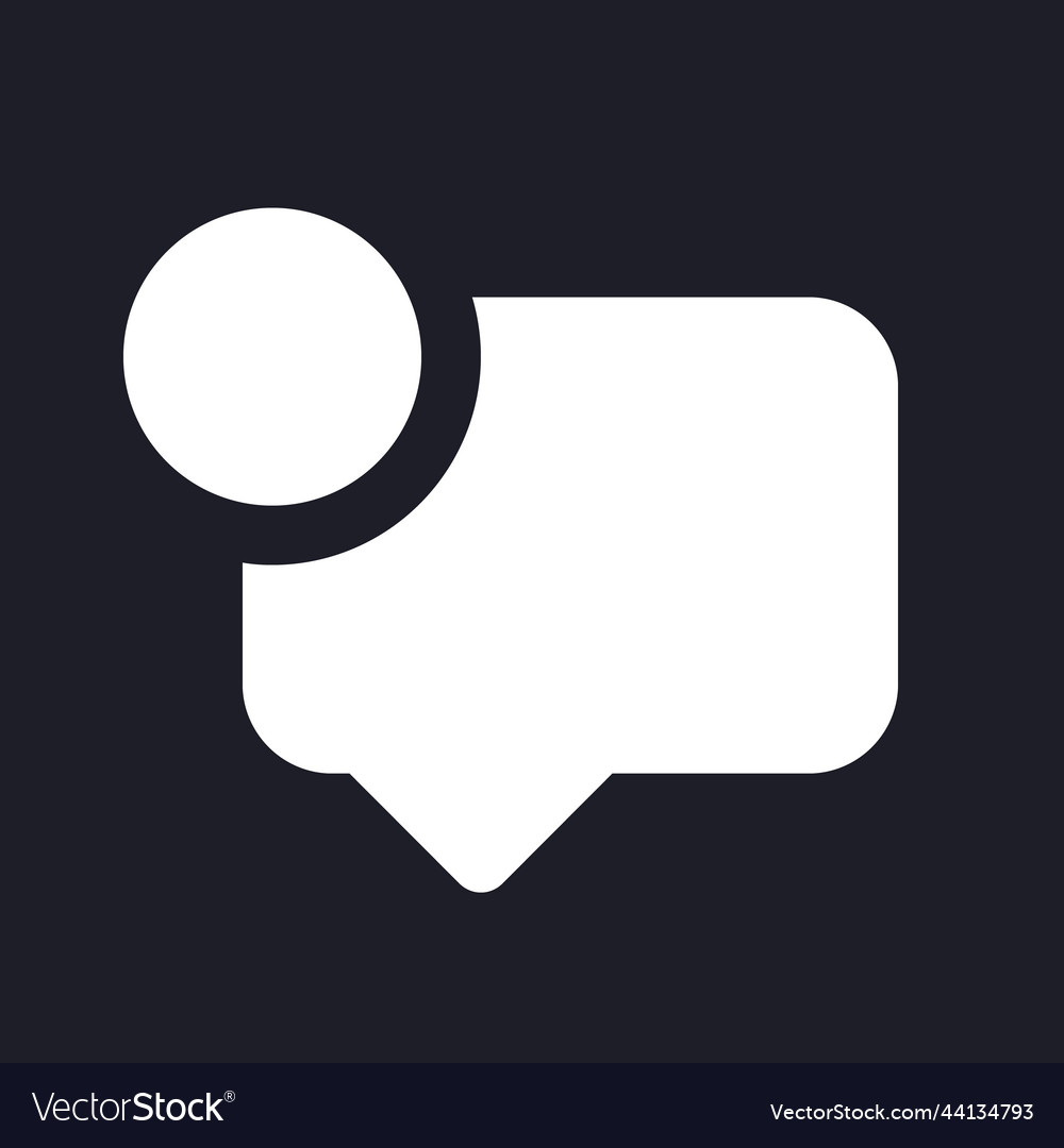 New Message Dark Mode Glyph Ui Icon Royalty Free Vector new-message-dark-mode-glyph-ui-icon-royalty-free-vector