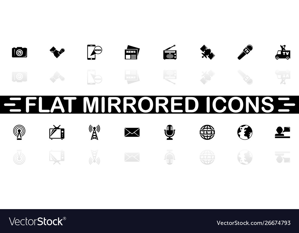 News - flat icons