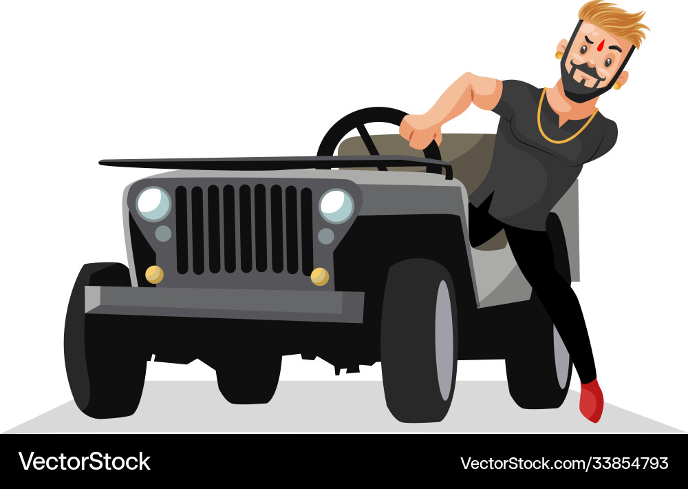 Rajput Boy Royalty Free Vector Image Vectorstock