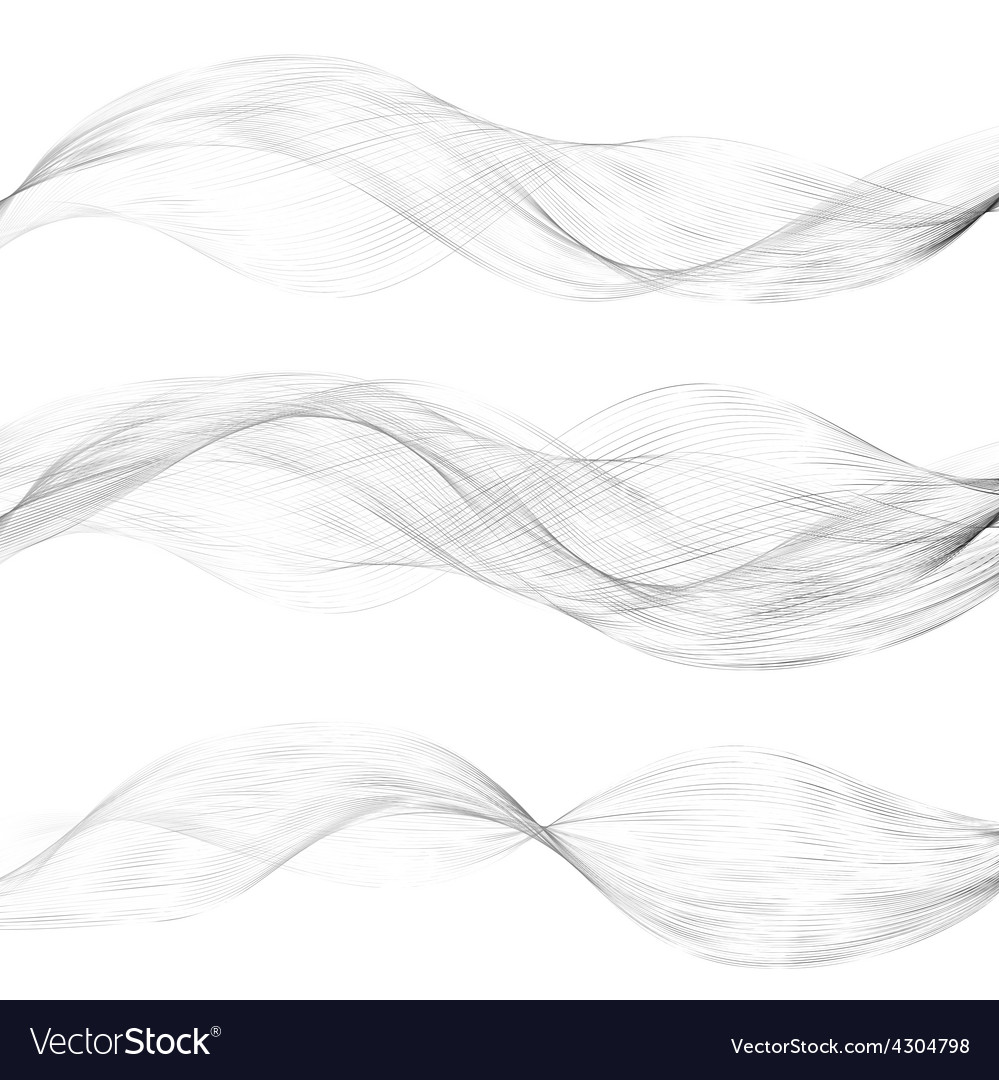 Abstract color waves design element