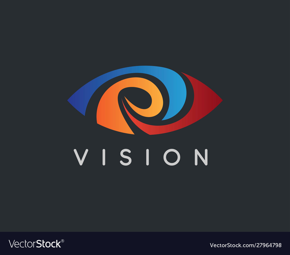 Eye logo design templatecreative camera media