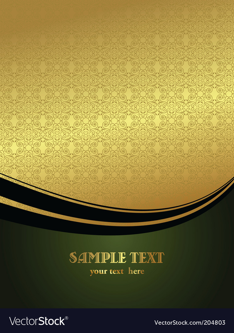 Luxury card Royalty Free Vector Image - VectorStock