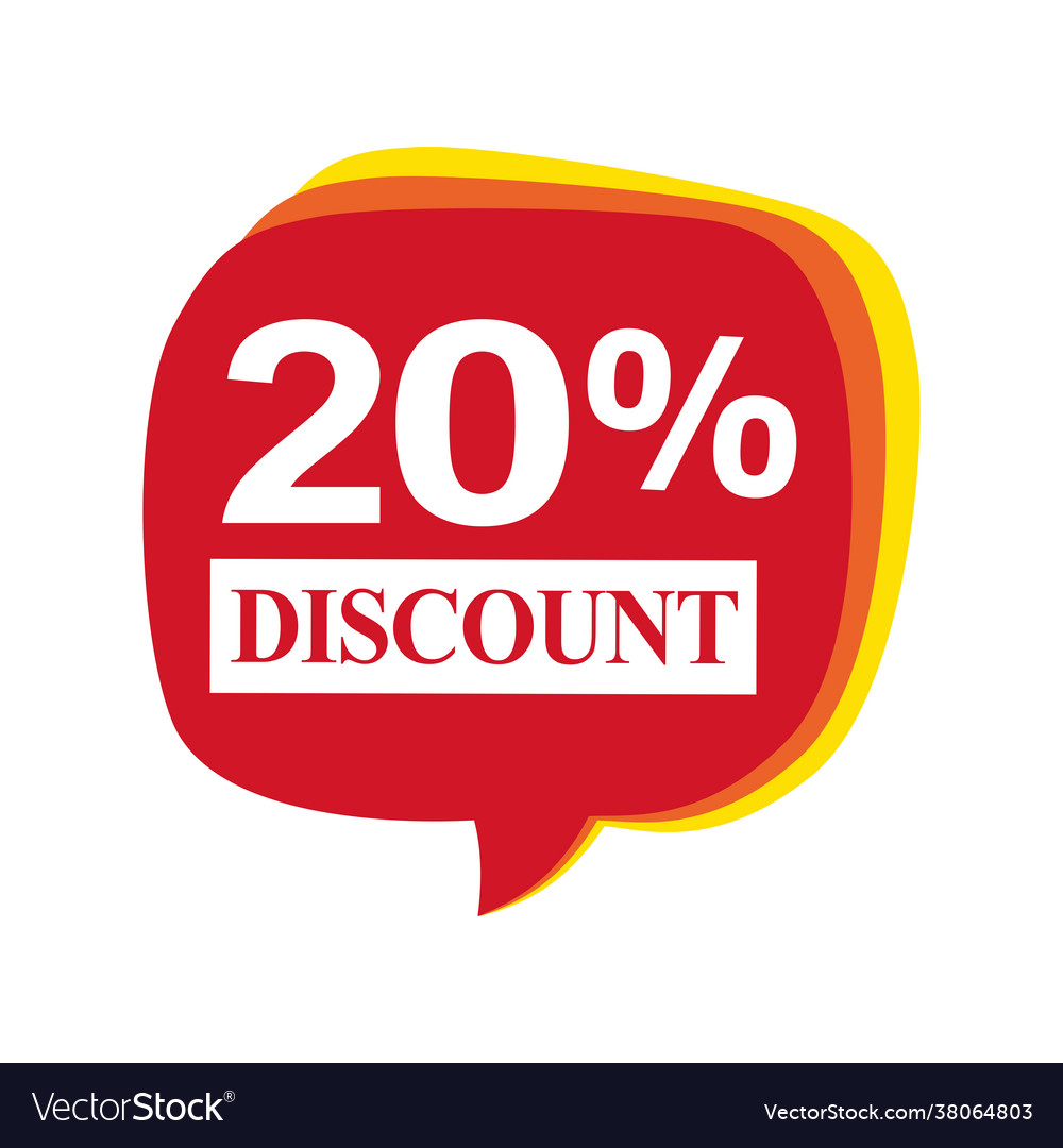 sales-discount-icon-20-percent-royalty-free-vector-image