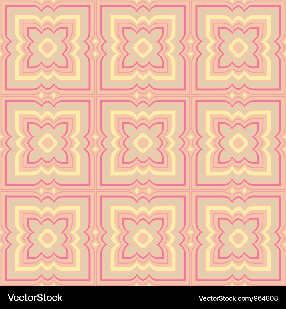 Vintage wallpaper pattern seamless background Vector Image