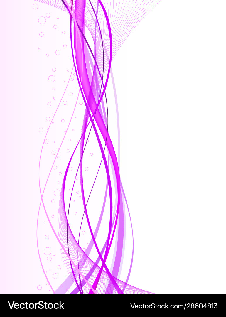 Abstract decor wave background Royalty Free Vector Image