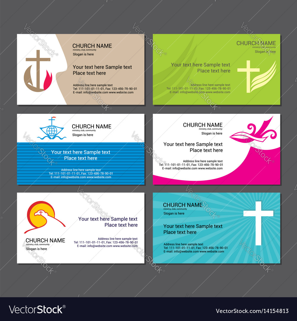 Choir Business Cards Vector Images (20) With Regard To Christian Business Cards Templates Free