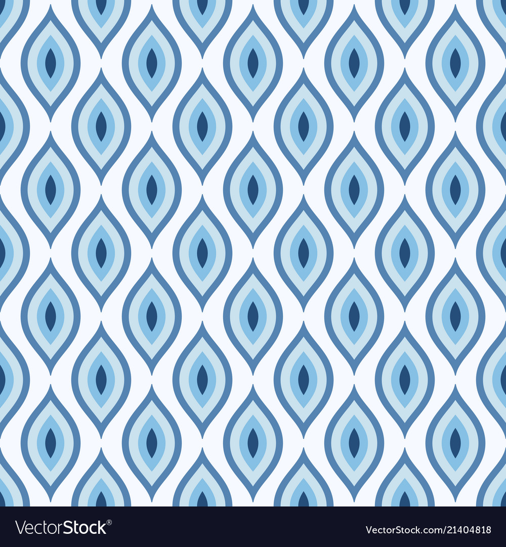 Feathers seamless pattern vector image Feathers seamless pattern