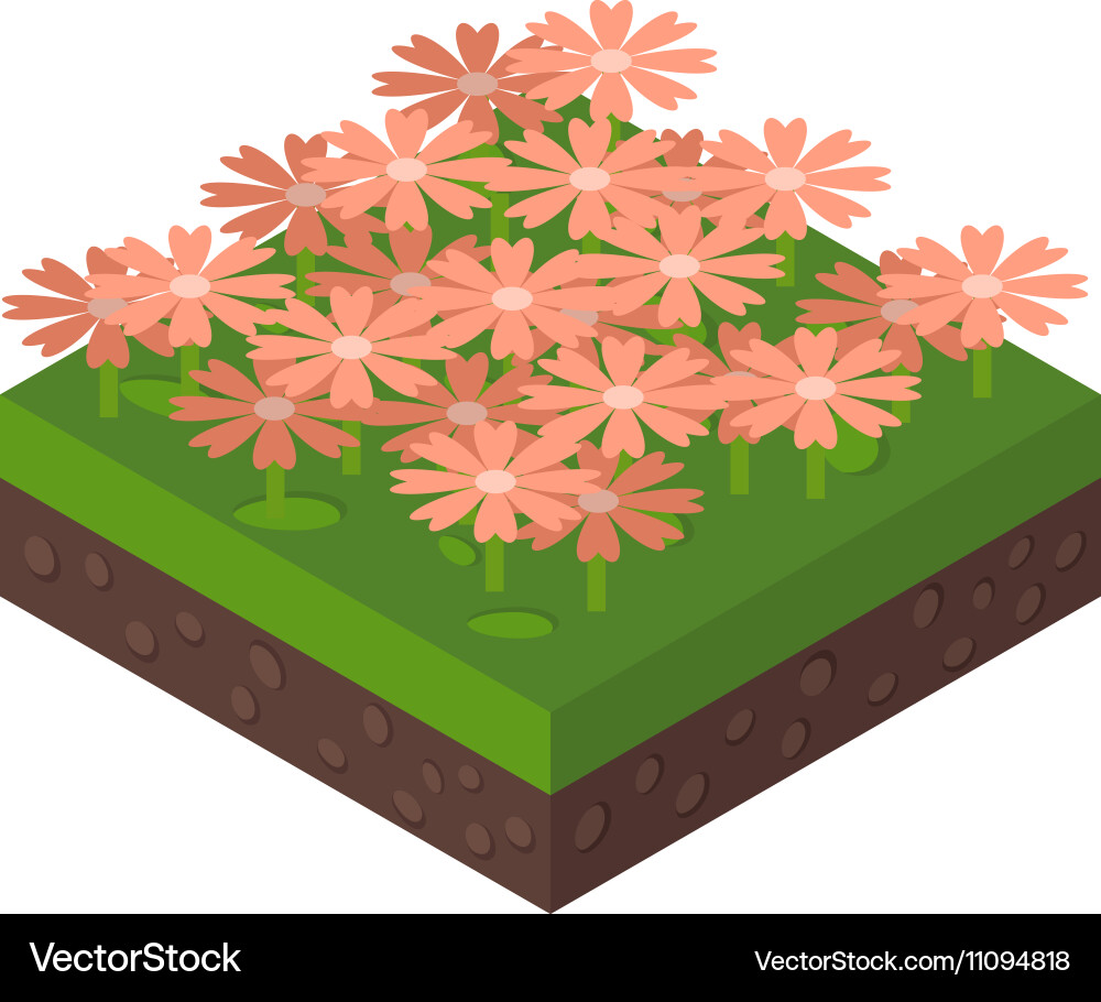 Isometric tree Royalty Free Vector Image - VectorStock