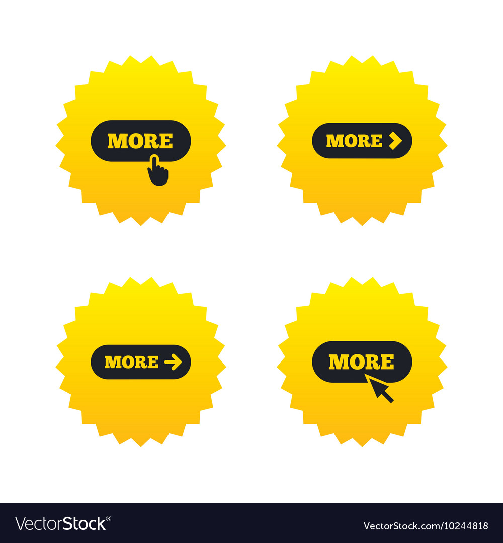 Mehr mit Cursor Pointer Symbol Details Symbole