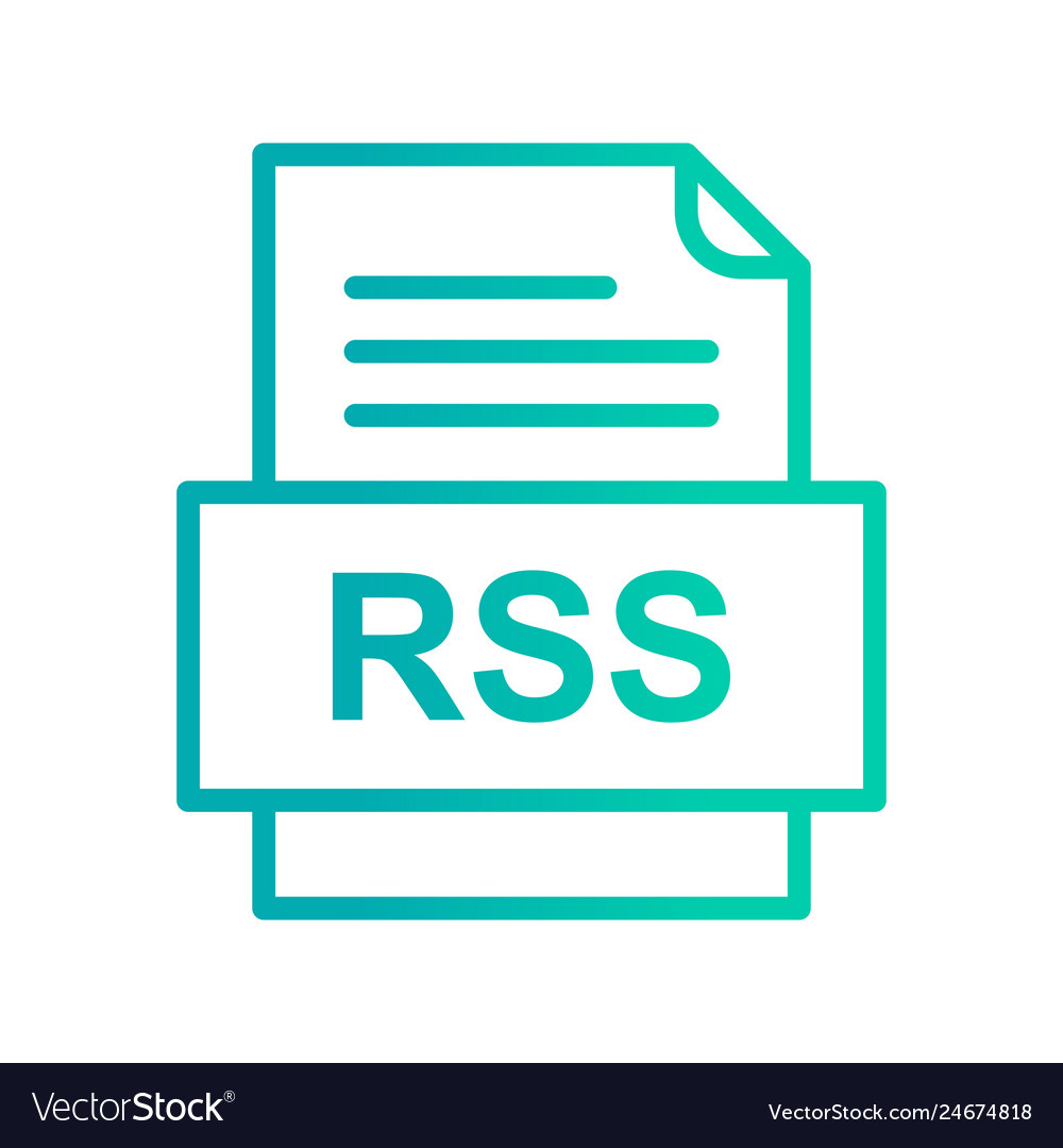 Rss file document icon