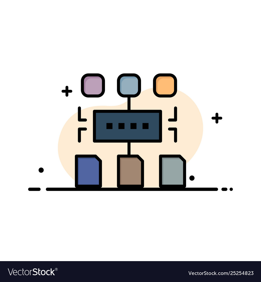 Algorithm program user document business logo vector image Algorithm program user document business logo