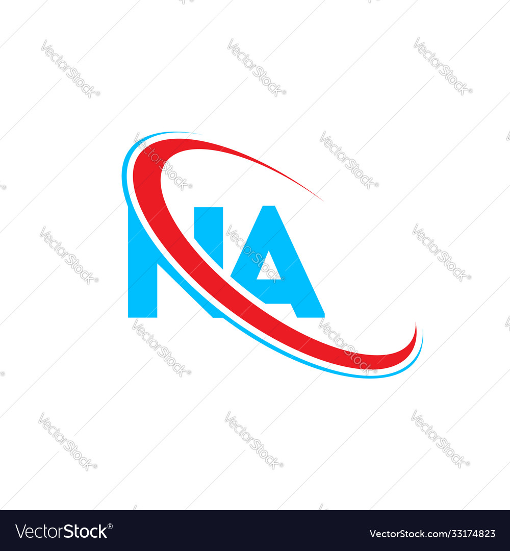 Na n a letter logo design initial