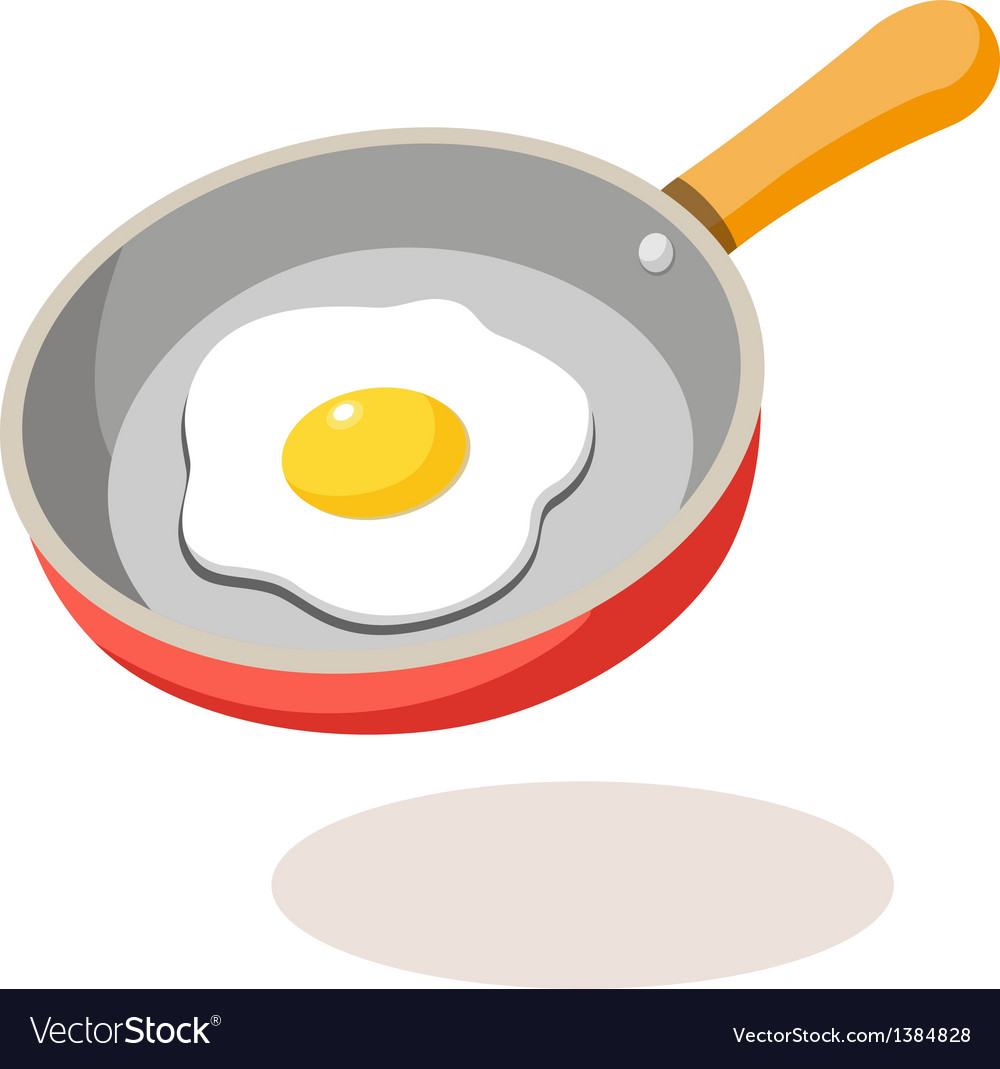 Icon frying pan Royalty Free Vector Image - VectorStock