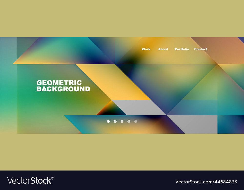 Dynamic lines triangles rectangles geometric vector image Dynamic lines triangles rectangles geometric