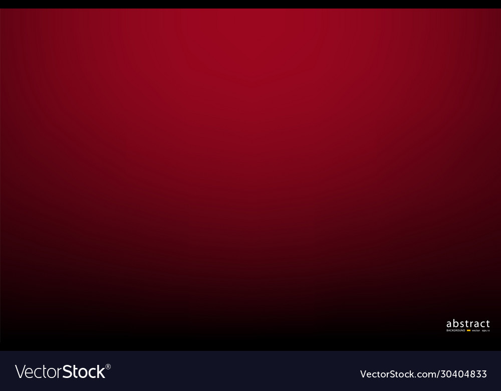 Gradient red background vector image Gradient red background