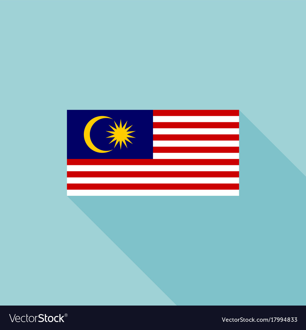 Malaysia Flag Royalty Free Vector Image - VectorStock