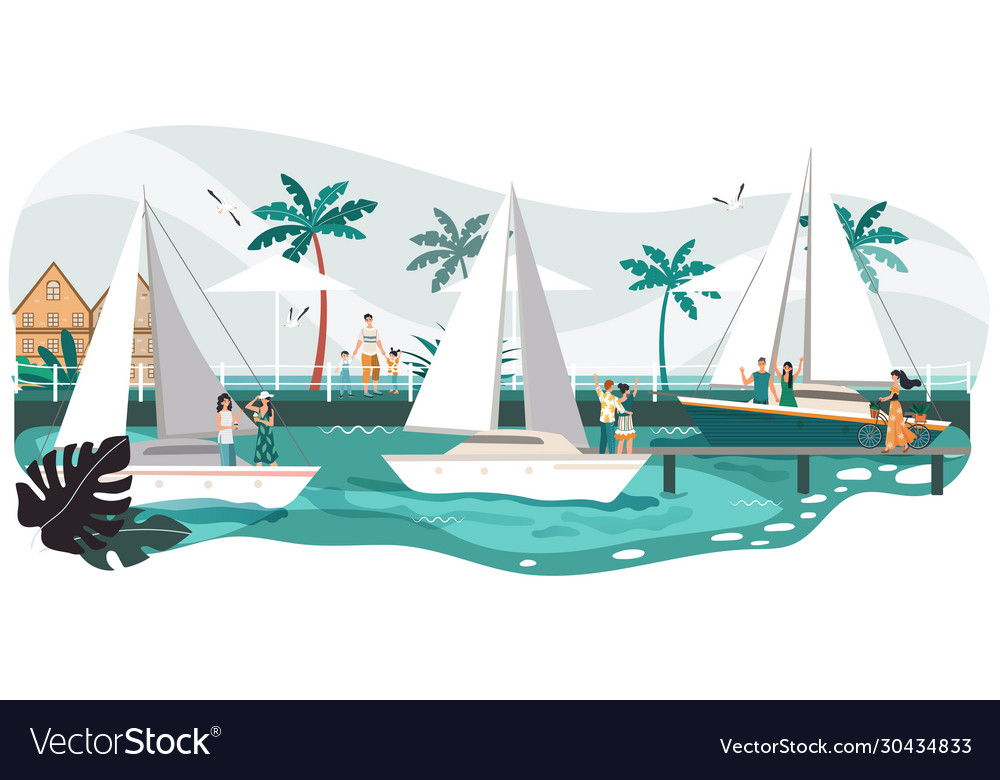 Meer Sommer Landschaft