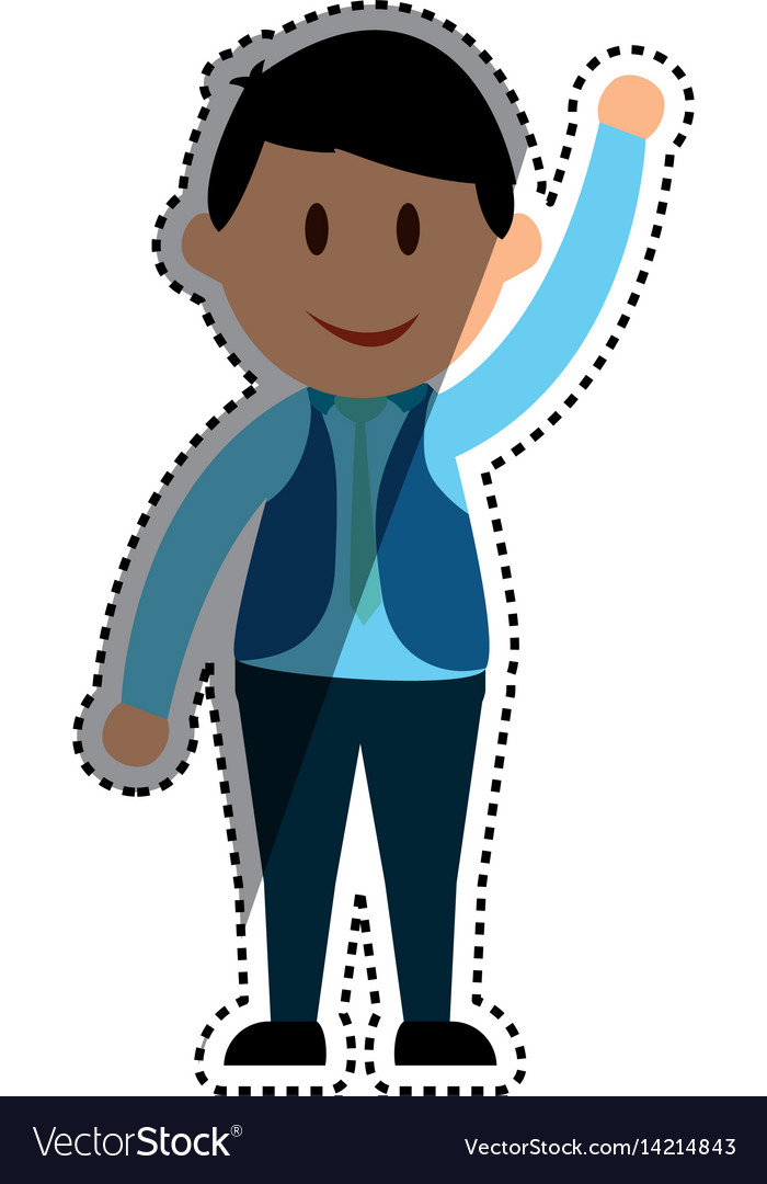 Businessman entrepreneur cartoon