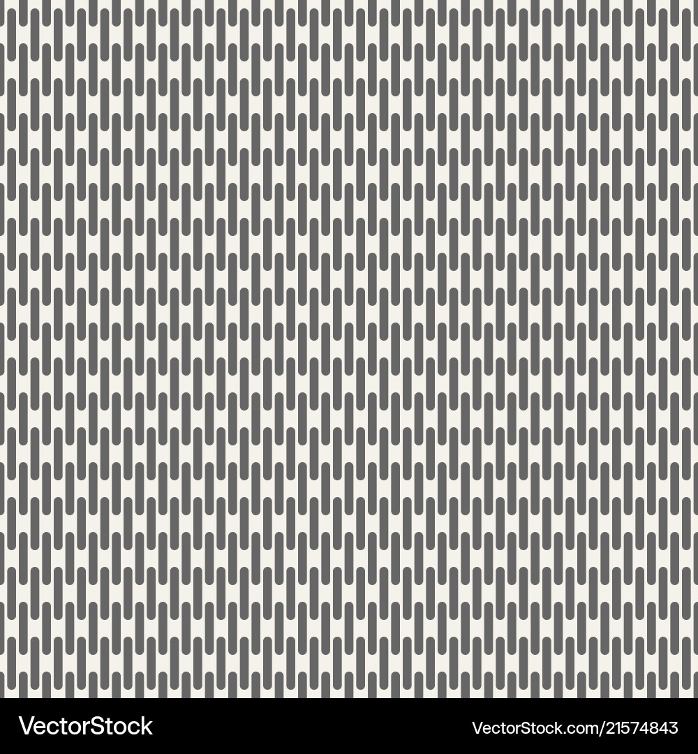 Seamless pattern of rounded lines Royalty Free Vector Image