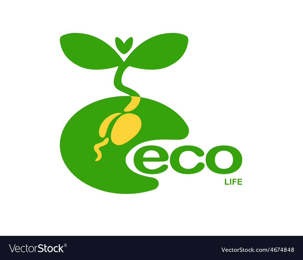 Sprout logo design template